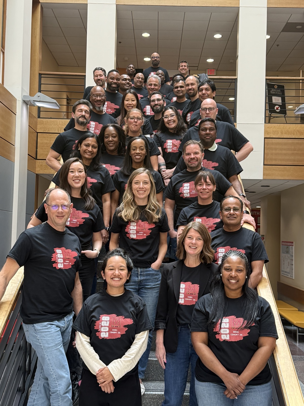 EMBA Cohort 25 class portrait
